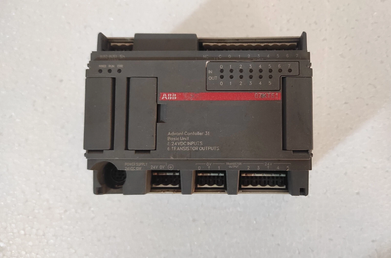 ABB 07KT51-W3.9 Advant Controller 31 Basic Unit
